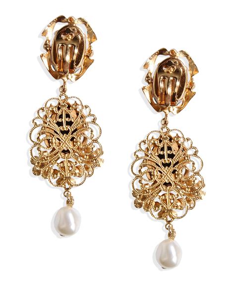 dolce and gabbana style earrings